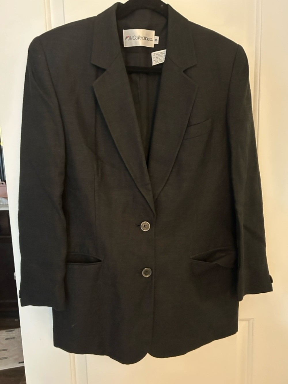 JH Collectibles Charcoal Gray Tailored Blazer